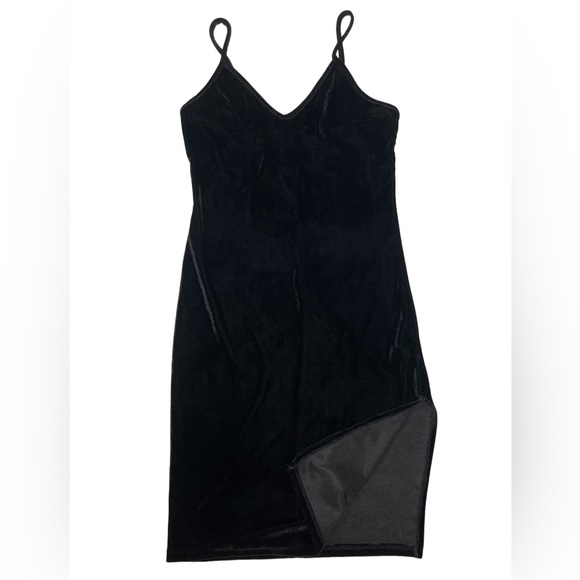 Don’t Ask Why Velour Mini Dress - Picture 2 of 5